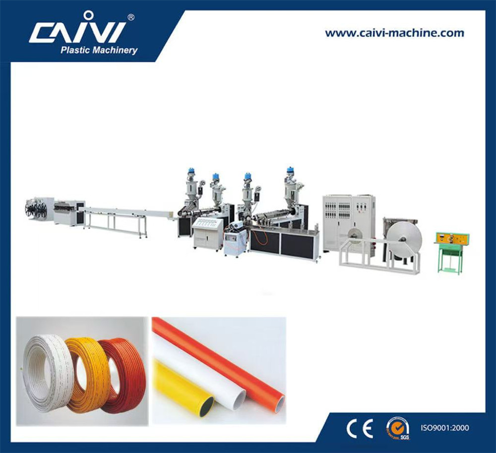 PEX-AL-PEX 搭接焊鋁塑復合管材出產線